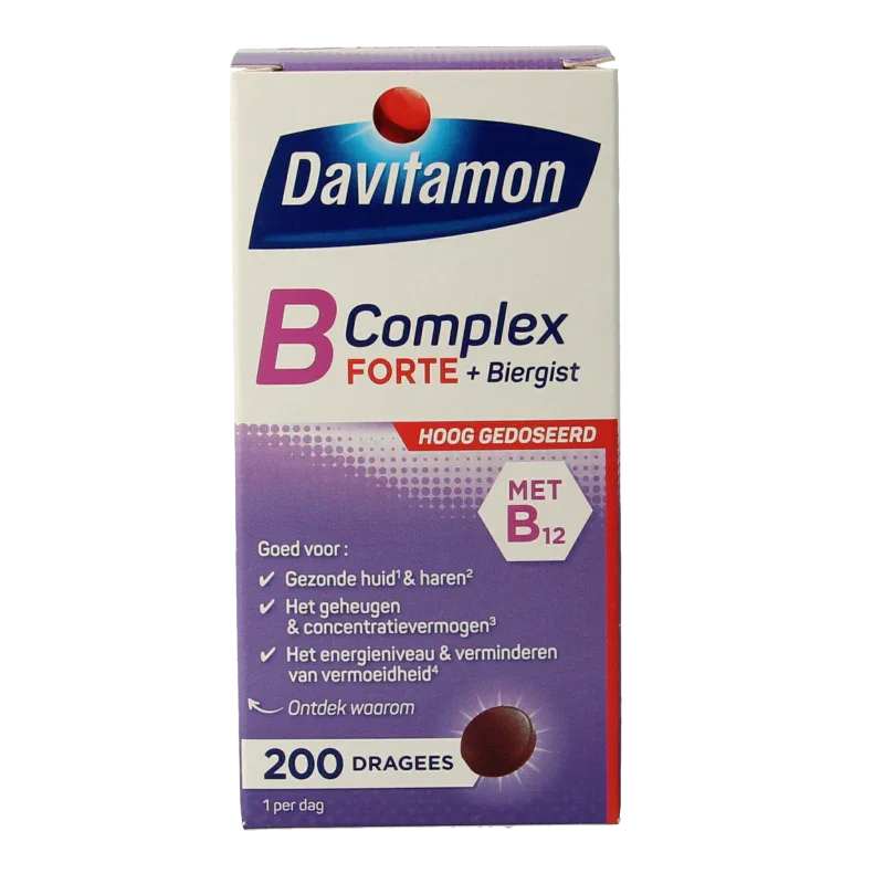 Davitamon Vitamine B complex forte 200 Dragees