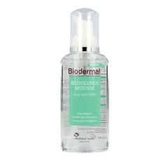 Biodermal Reinigingsmousse alle huidtypen 150 Milliliter