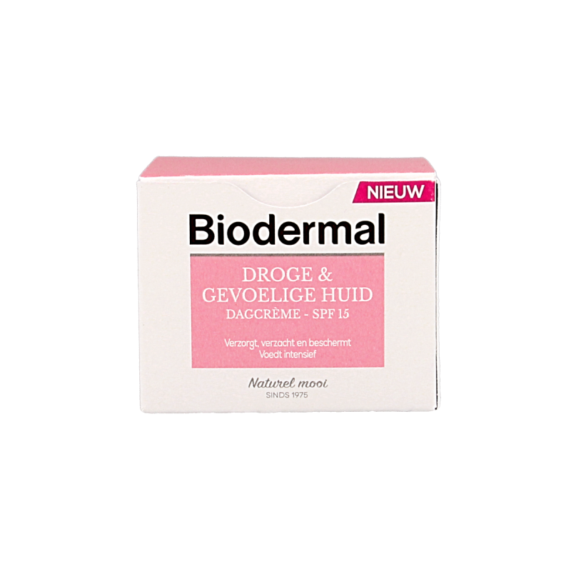 Biodermal Dagcreme droge en gevoelige huid 50 Milliliter