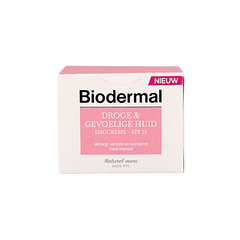 Biodermal Dagcreme droge en gevoelige huid 50 Milliliter