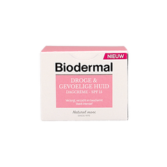 Biodermal Dagcreme droge en gevoelige huid 50.00 Milliliter