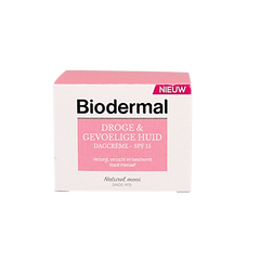 Biodermal Dagcreme droge en gevoelige huid 50.00 Milliliter