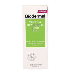 Biodermal Vet & gemengde huid creme 50 Milliliter