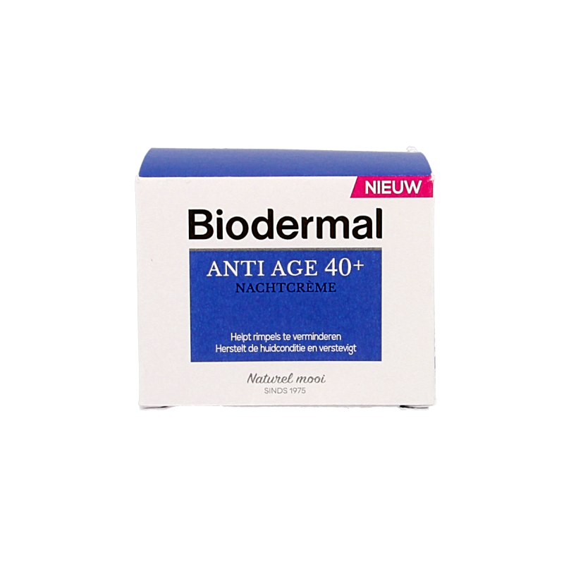 Biodermal Nachtcreme anti-age 40+ 50 Milliliter
