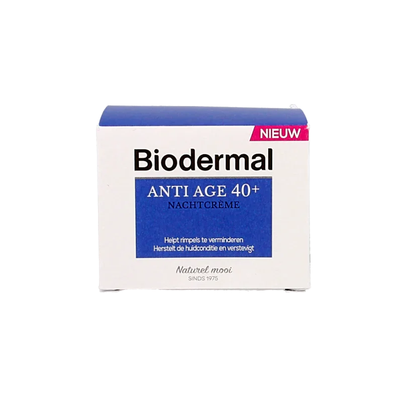 Biodermal Nachtcreme anti-age 40+ 50 Milliliter
