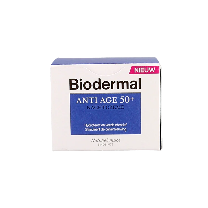 Biodermal Nachtcreme anti-age 50+ 50 Milliliter