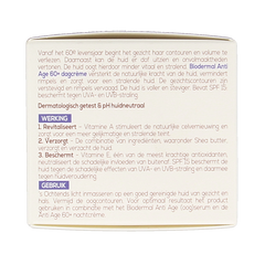 Biodermal Dagcreme anti-age 60+ 50 Milliliter