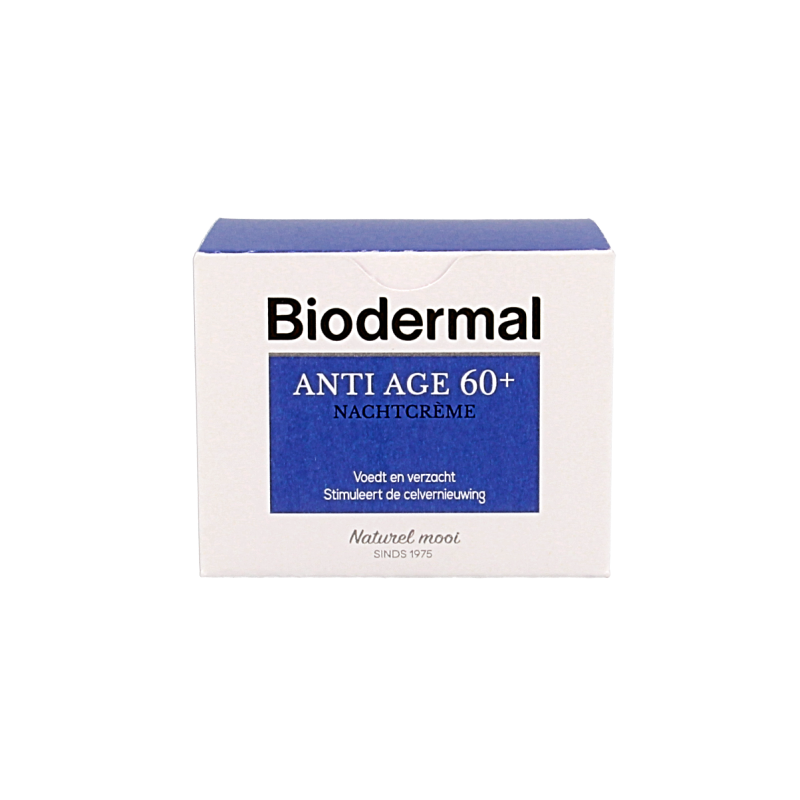 Biodermal Nachtcreme anti-age 60+ 50 Milliliter