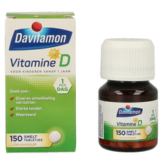 Davitamon Vitamine D kind smelttablet 150 Tabletten