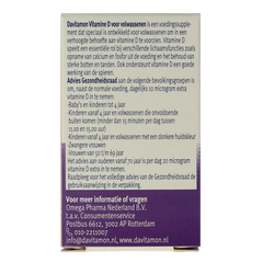 Davitamon Vitamine D volwassenen smelttablet 75 Tabletten