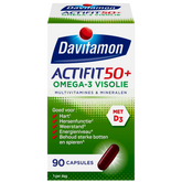 Davitamon Actifit 50+ omega 3 90.00 Capsules