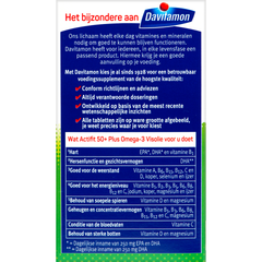 Davitamon Actifit 50+ omega 3 90.00 Capsules
