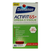 Davitamon Actifit 65+ omega 3 80 Capsules