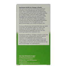 Davitamon Actifit 65+ omega 3 80.00 Capsules