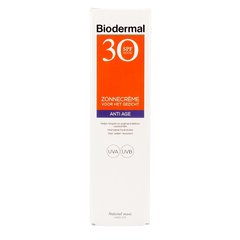 Biodermal Anti-age creme gezicht SPF30 40.00 Milliliter