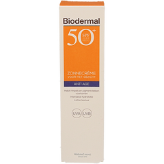 Biodermal Anti age creme gezicht SPF50+ 40.00 Milliliter