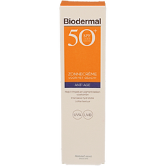 Biodermal Anti age creme gezicht SPF50+ 40 Milliliter