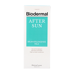 Biodermal Aftersun bruinverlengende melk 200 Milliliter
