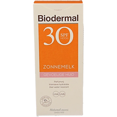 Biodermal Zonnemelk gevoelige huid SPF30 200 Milliliter