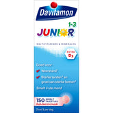 Davitamon Junior 1-3 smelttablet aardbei 150 Tabletten