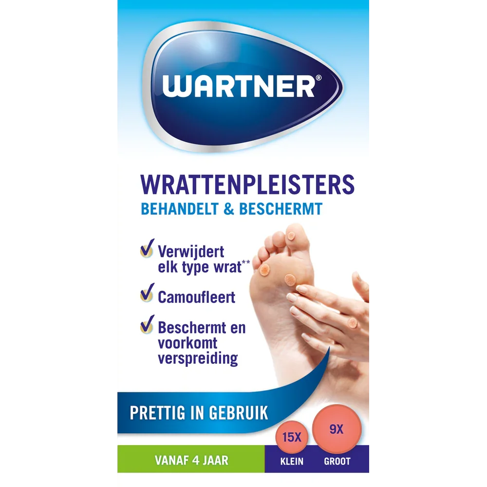 Wartner Wrattenpleister 24 Stuks