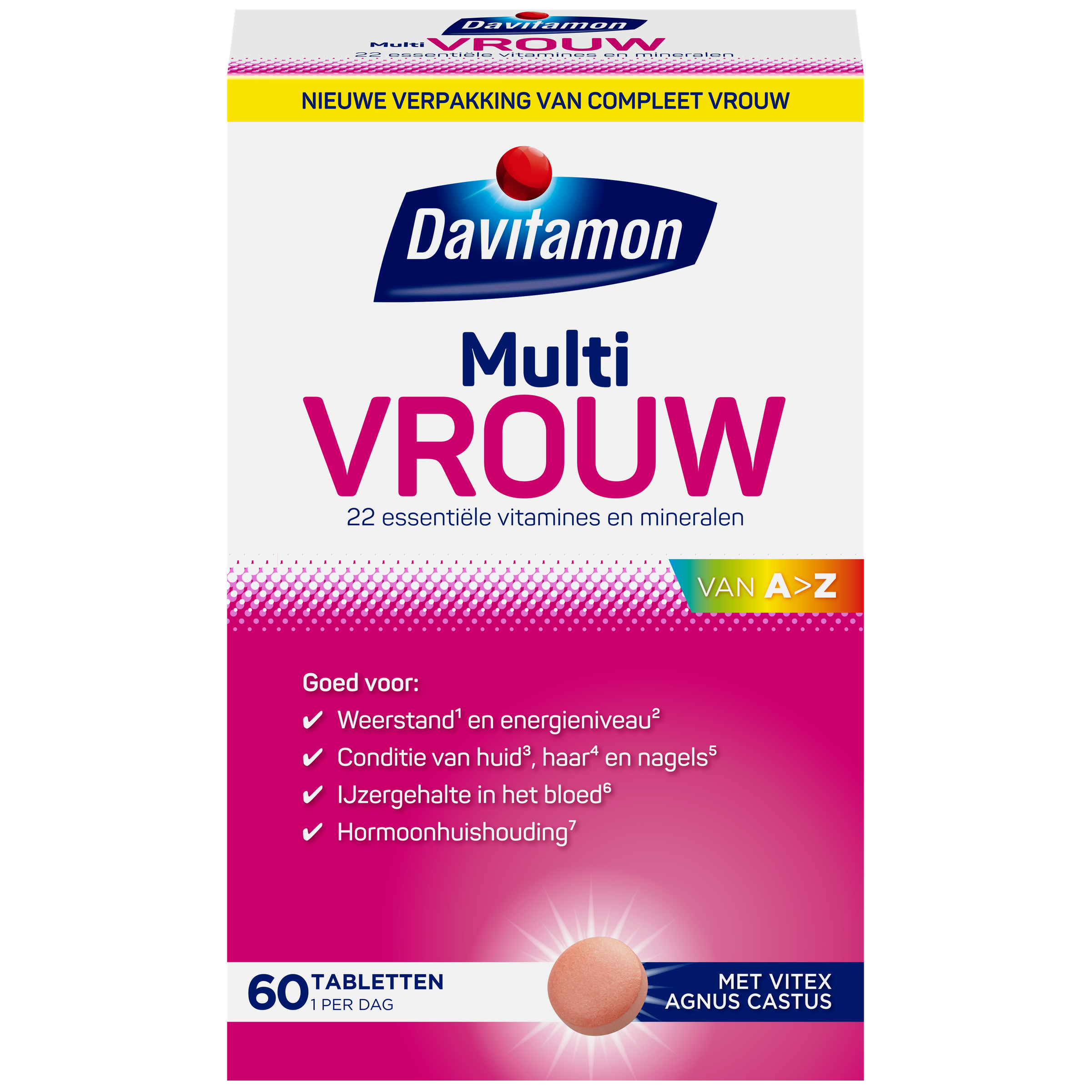 Davitamon Multi vrouw 60 Tabletten