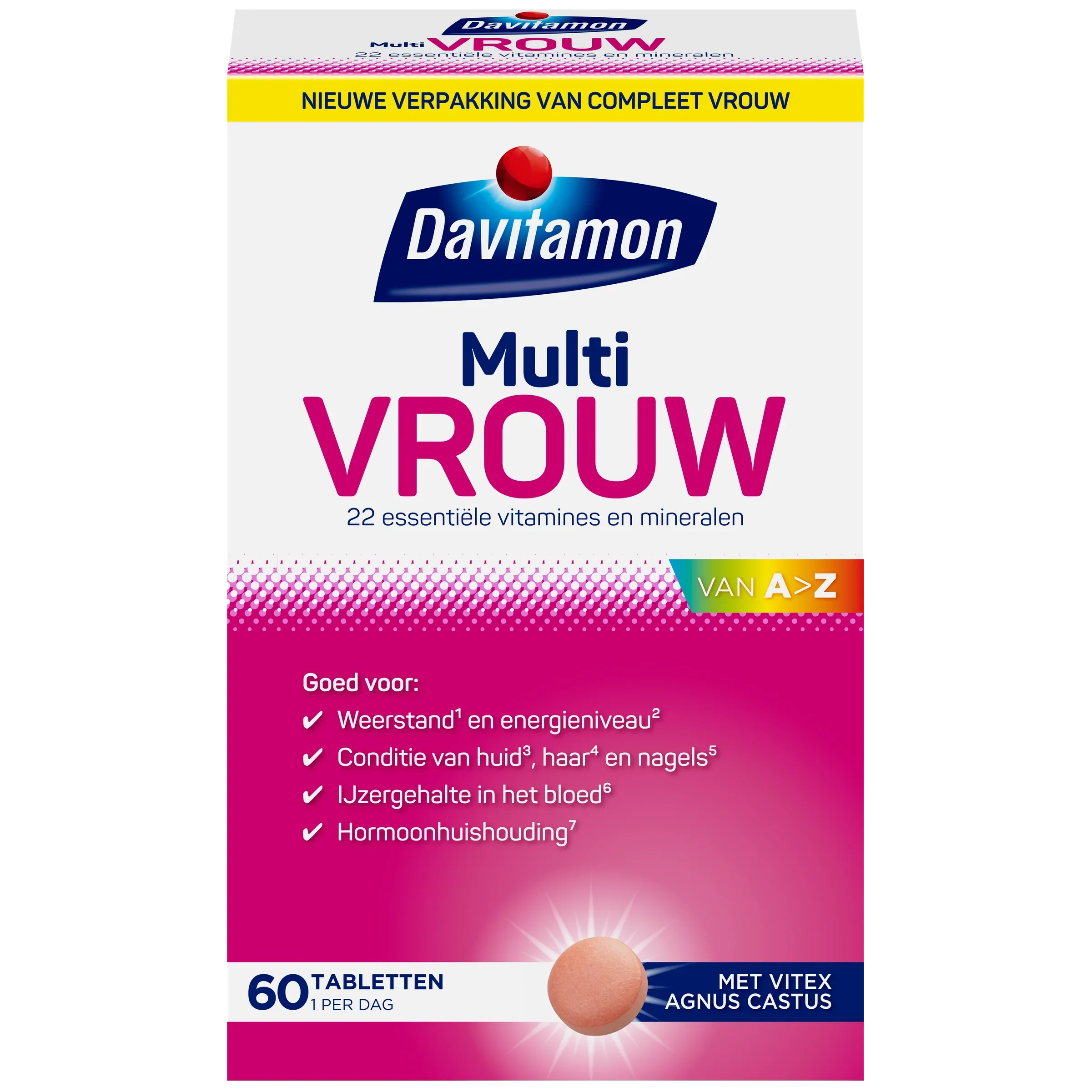 Davitamon Multi vrouw 60 Tabletten