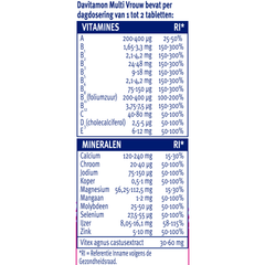 Davitamon Multi vrouw 60.00 Tabletten