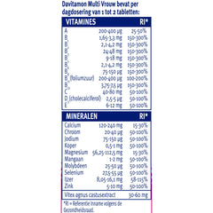 Davitamon Multi vrouw 60 Tabletten