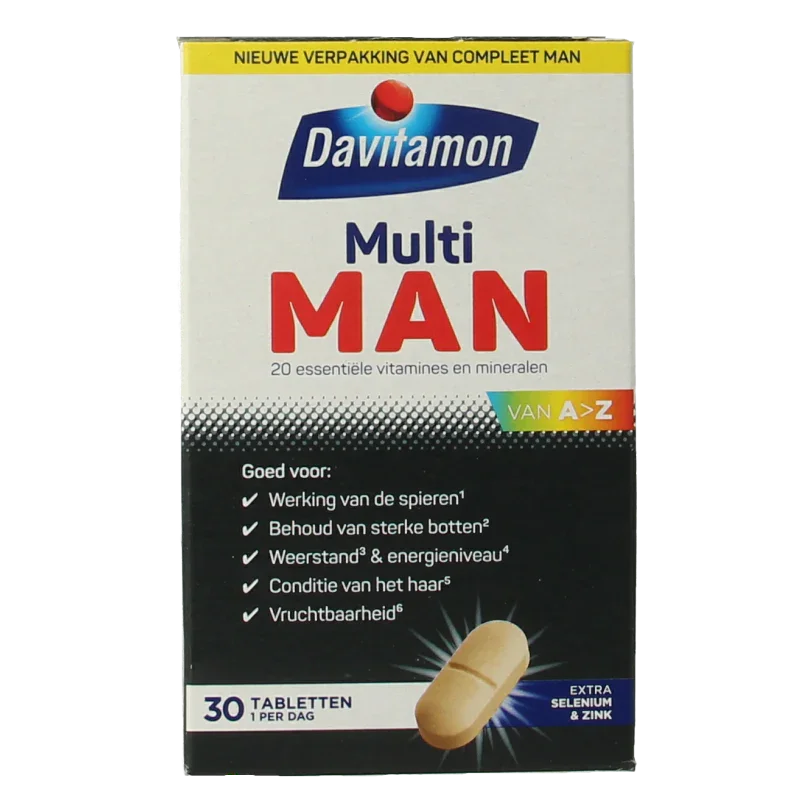 Davitamon Multi man 30 Tabletten