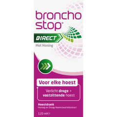 Bronchostop Hoestdrank direct met honing 120.00 Milliliter