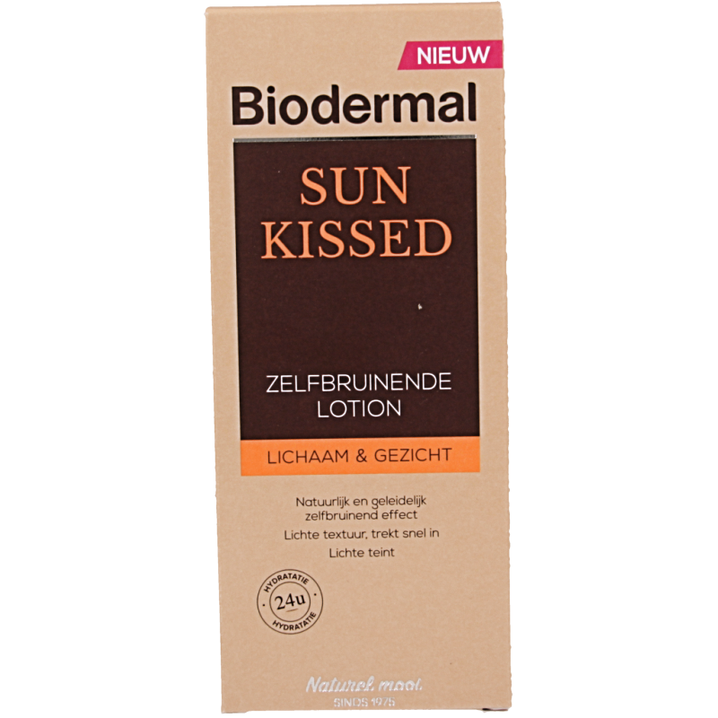 Biodermal Zelfbruinende lotion sun kiss 200 Milliliter