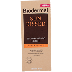 Biodermal Zelfbruinende lotion sun kiss 200 Milliliter