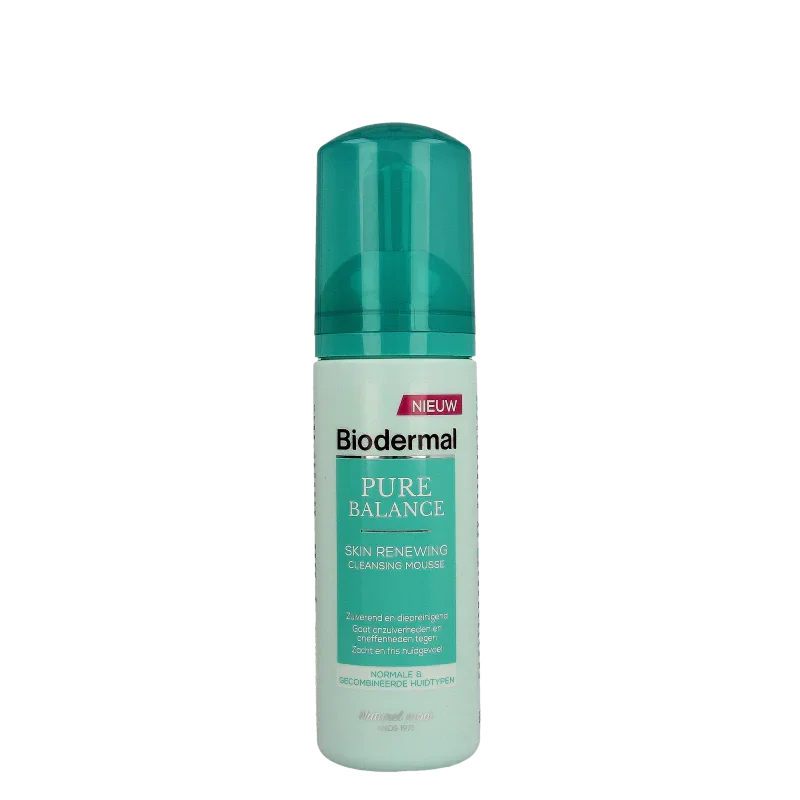 Biodermal Pure balance renewing cleansing mousse 150 Milliliter