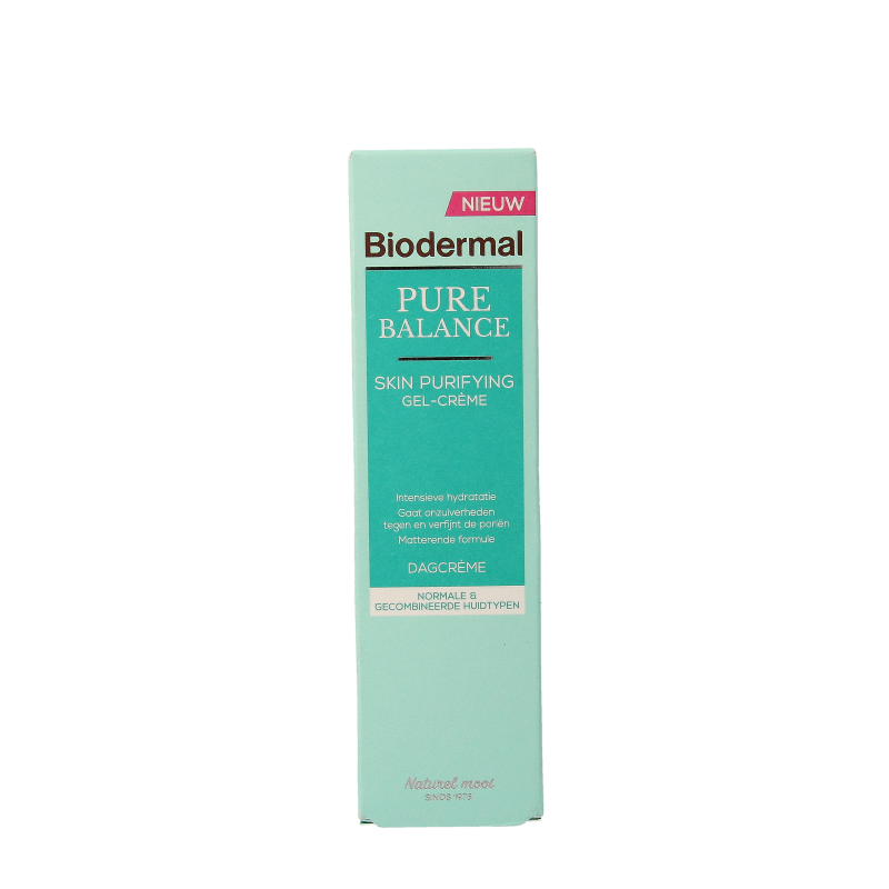 Biodermal Pure balance purifying dag gelcreme 50.00 Milliliter