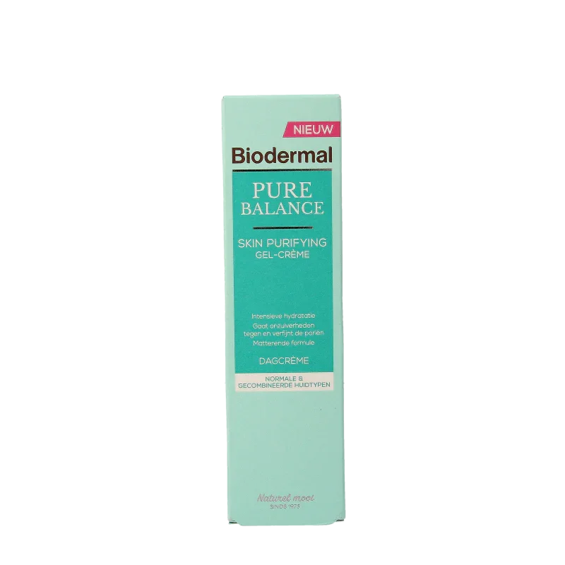 Biodermal Pure balance purifying dag gelcreme 50 Milliliter