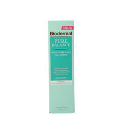 Biodermal Pure balance purifying dag gelcreme 50.00 Milliliter