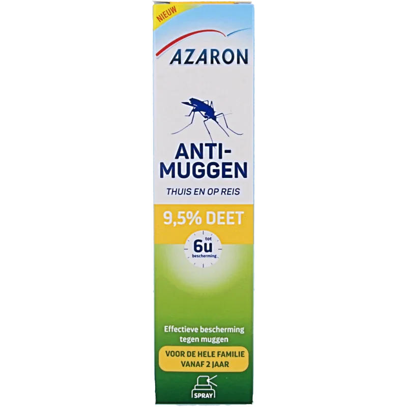 Azaron Anti muggen 9.5% deet spray 100 Milliliter