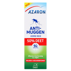 Azaron Anti muggen 50% deet spray 50.00 Milliliter