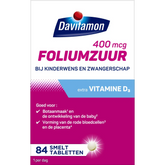 Davitamon Foliumzuur vitamine D 84 Tabletten