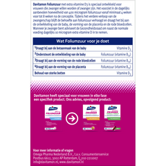Davitamon Foliumzuur vitamine D 84.00 Tabletten