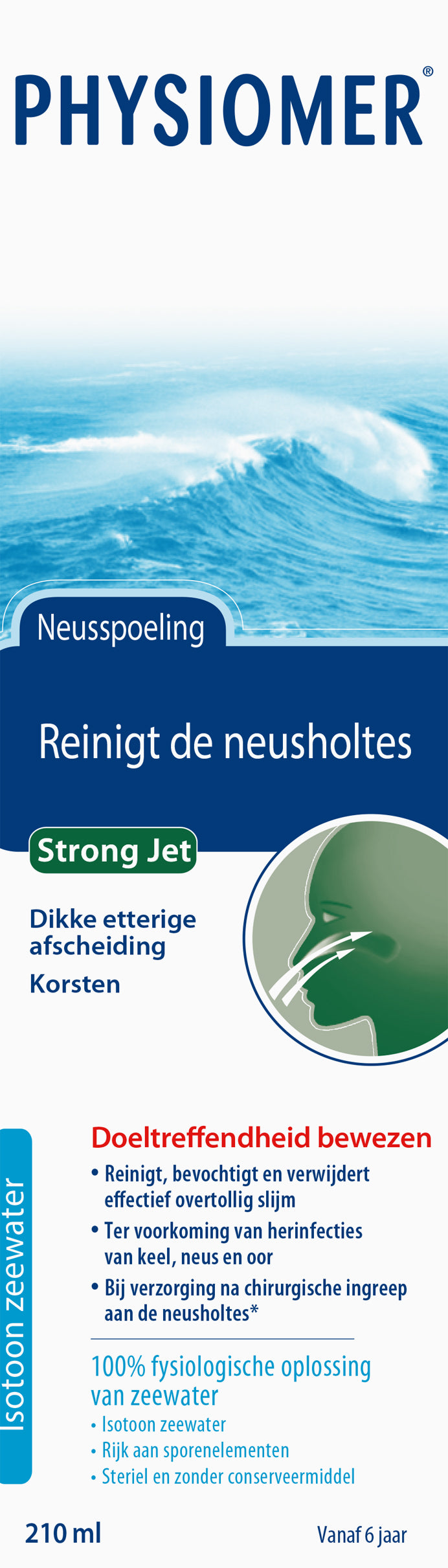 Physiomer Force 3 strong jet 210 Milliliter