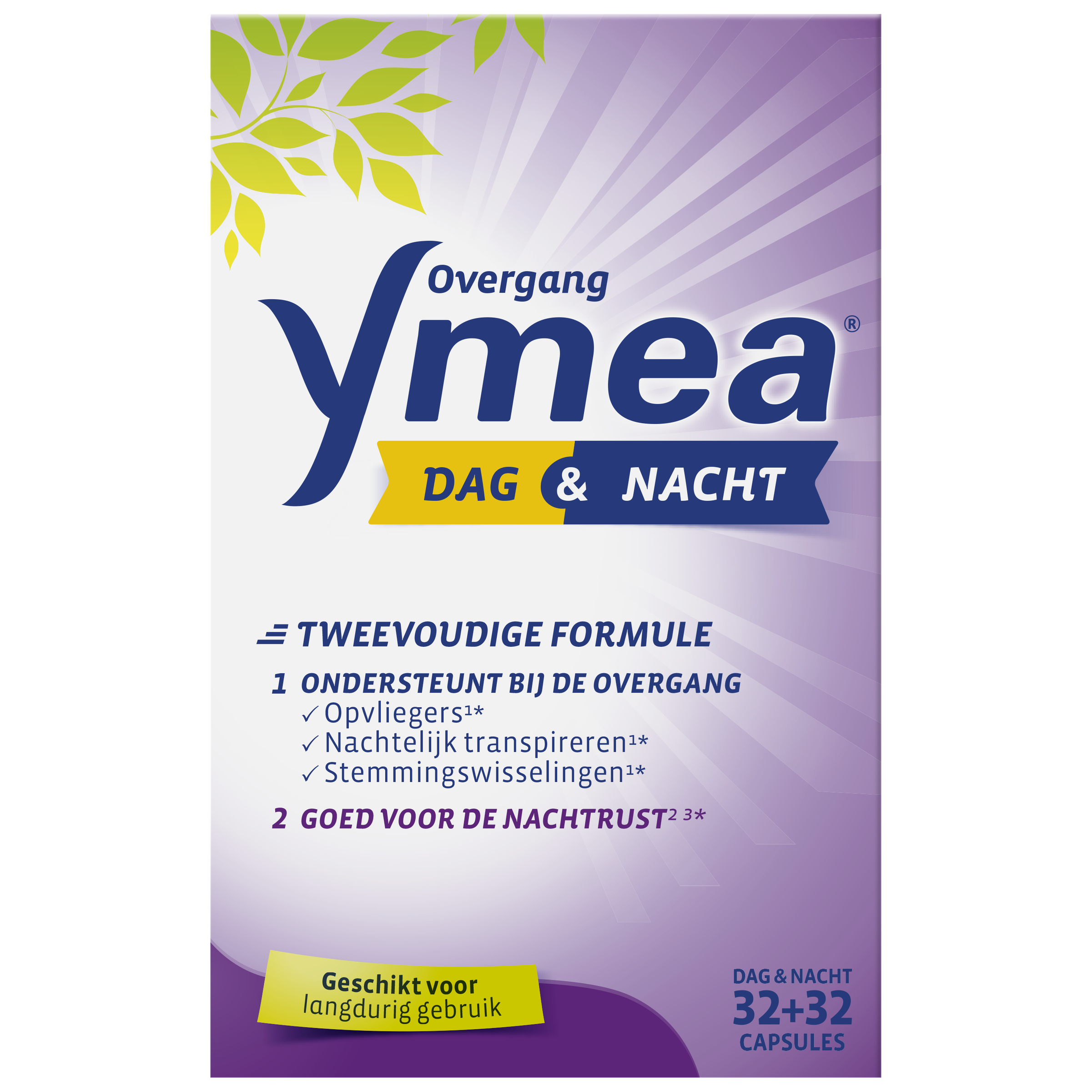 Ymea Overgang dag & nacht 64 Capsules