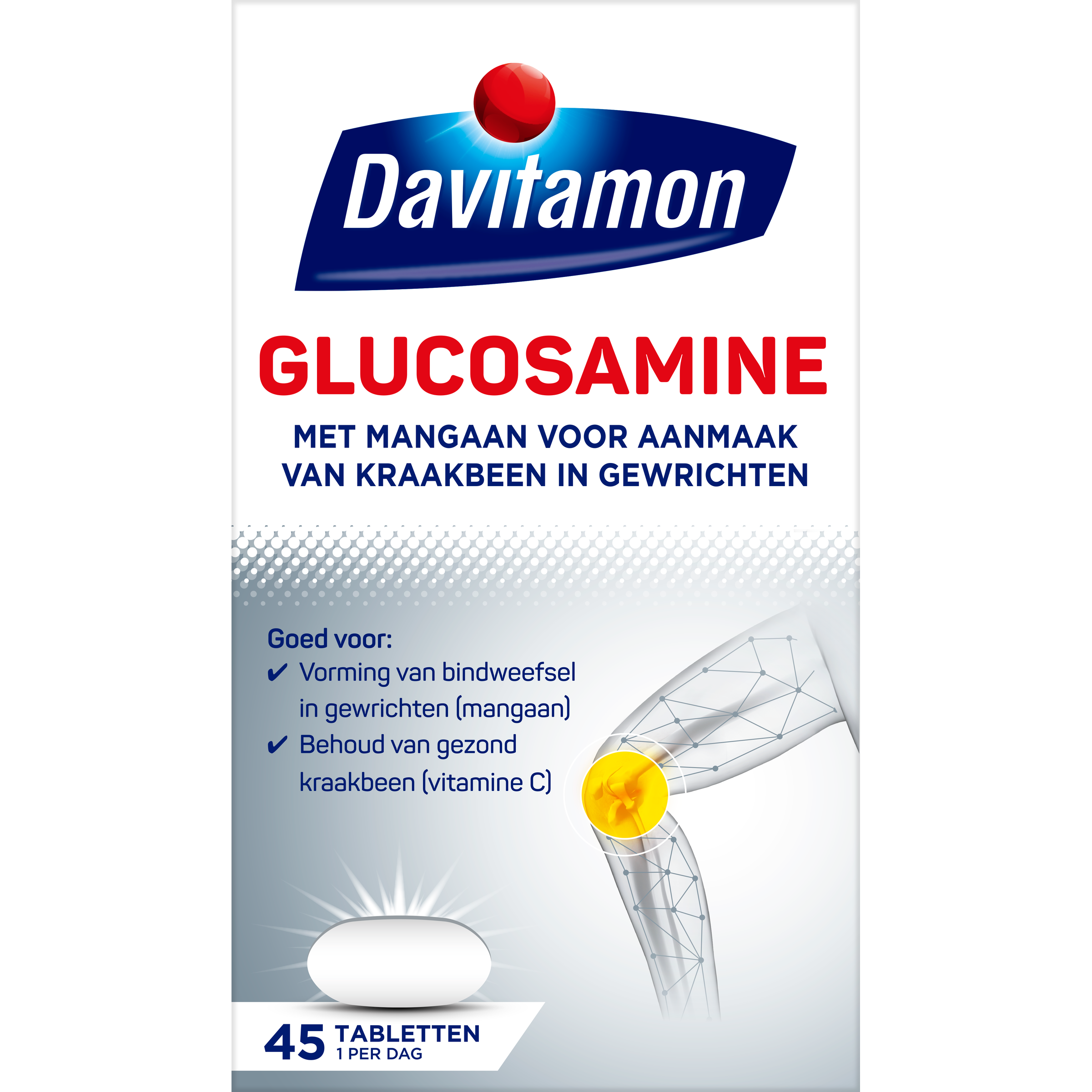 Davitamon Glucosamine 45.00 Tabletten