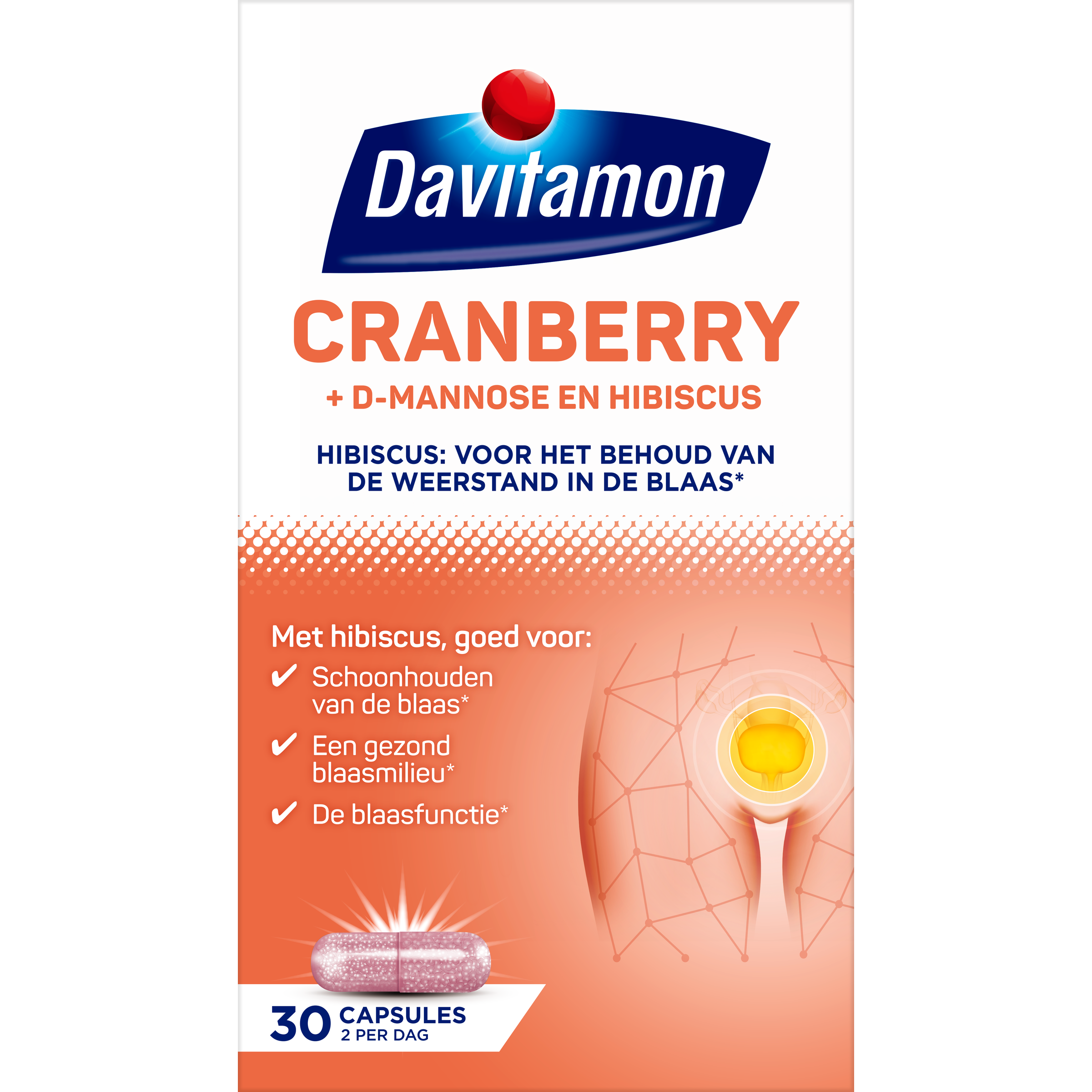 Davitamon Cranberry 30.00 Capsules