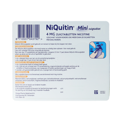 Niquitin Zuigtablet mini mint 4mg 60.00 Zuigtabletten