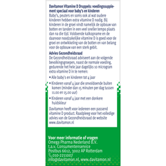 Davitamon Vitamine D druppels 25.00 Milliliter