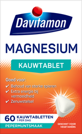 Davitamon Magnesium 60 Kauwtabletten