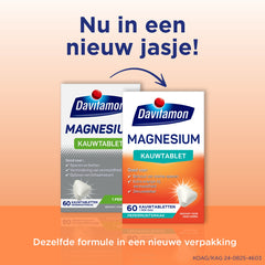 Davitamon Magnesium 60 Kauwtabletten