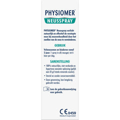 Physiomer Neusspray natuurlijk 20 Milliliter